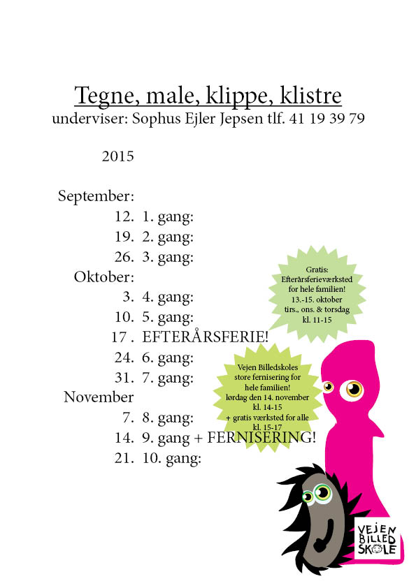 semesterplan for dette hold